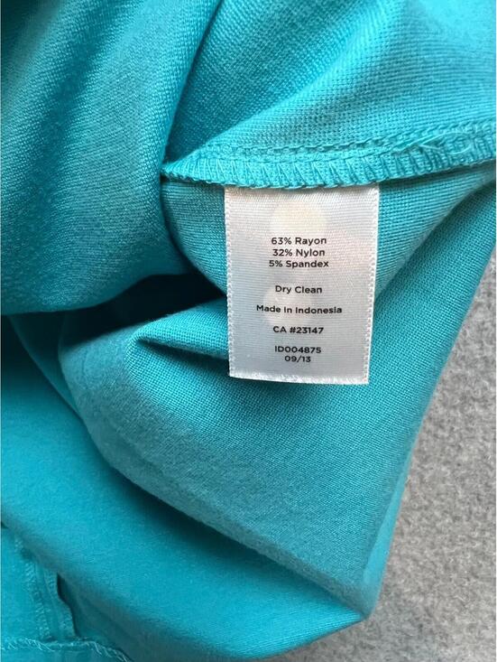 Talbots Womens Shift Midi Dress Size 14 W Casual Career Office Work Minimalist - Picture 10 of 10